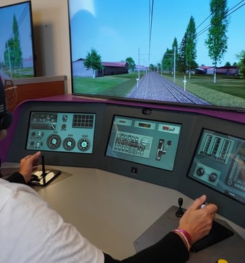 Découverte du simulateur de conduite