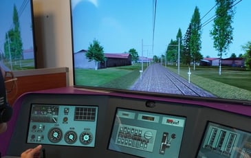 Découverte du simulateur de conduite