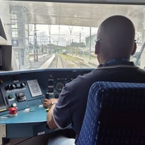 Visite de cabine et rencontre avec des conducteurs
