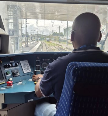 Visite de cabine et rencontre avec des conducteurs