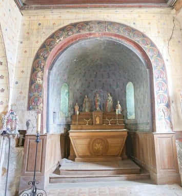 Visite de l'église de Mignières et visite virtuelle de la chapelle