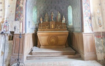 Visite de l'église de Mignières et visite virtuelle de la chapelle