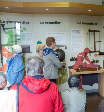 Visite guidée du Centre d'interprétation de la Forêt