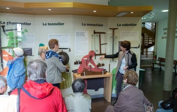 Visite guidée du Centre d'interprétation de la Forêt