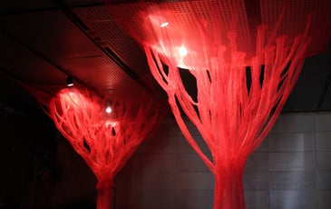 Visite avec l'artiste Shigeko Hirakawa