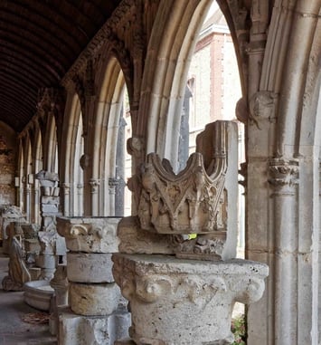Visite guidée des vestiges de l'ancienne abbaye de Josaphat