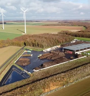 Visite de la plateforme de compostage de Le-Boulay-Thierry