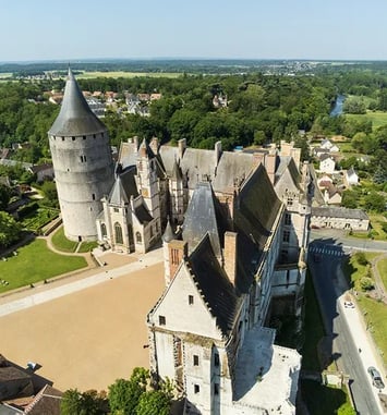 Visite du château de Châteaudun
