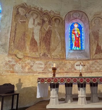 Visite guidée de l'église de Lutz-en-Dunois