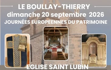 Visite de l'église Saint Lubin et accès au clocher