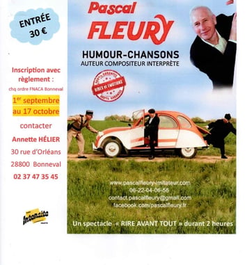 Rires avant tout, music-hall avec Pascal Fleury