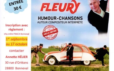 Rires avant tout, music-hall avec Pascal Fleury