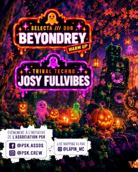 Psykotik Sound Kartel – 4ᵉ édition spéciale Halloween